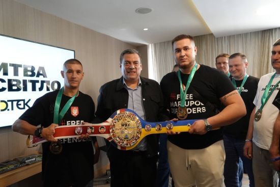 Битва за світло: президент WBC Сулейман привітав українських ветеранів та висловив їм повагу